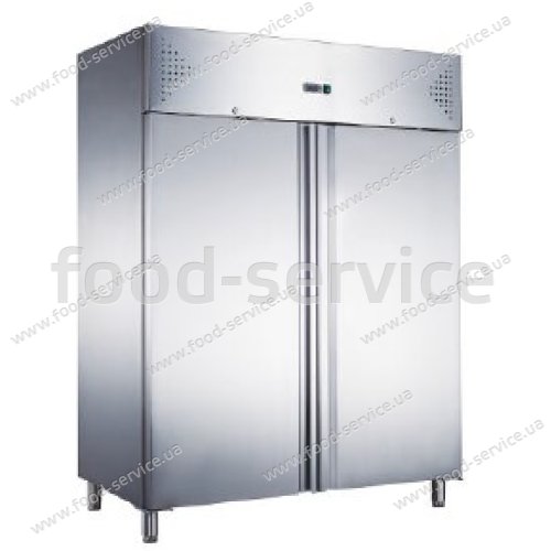 Шафа морозильна 1400л HURAKAN HKN-GX1410BT INOX